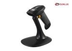 Auto Reading Single Laser Scanner , Black ABS Frame Hands Free Scanner