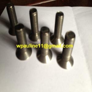 China EN 1.4541 flat head countersunk socket screw factory