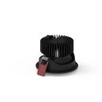 Black Recessed Anti Glare Downlight 20w 4500K CCT With Cree COB Chip