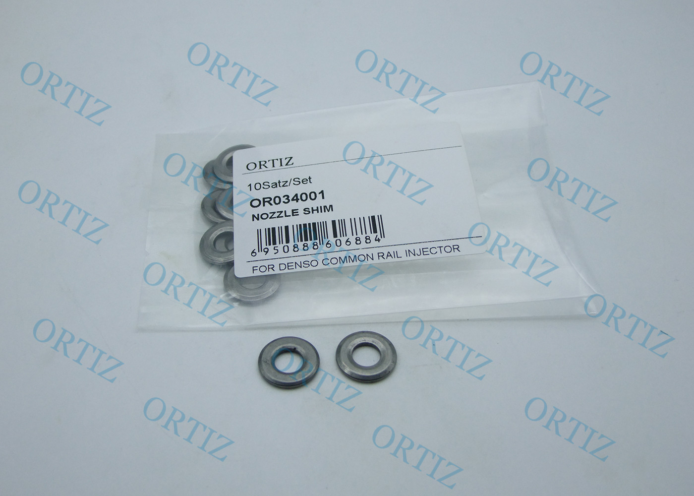 Dmax Denso common rail injector nozzle aluminum shim nozzle cap nozzle nut spacer
