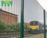High Visibility Clear View Airport Security Fence galvanized 358 Panels For