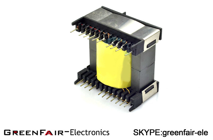 ETD34 Large Power Transformer High Frequency UL Low Height Screen Protect