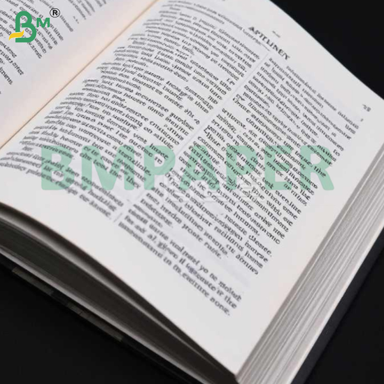 60gsm White Virgin Wood Pulp Offset Printing Paper Roll For Making Book