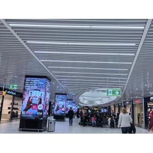 Linear Aluminum Composite Ceiling Sound Baffles Sound Proofing Panels Building