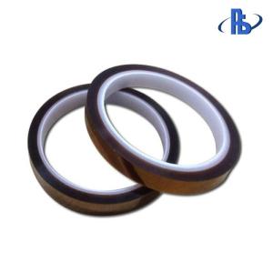 China High Viscosity Heat Resistant Polyimide Tape , Anti Static Silicone Adhesive Tape factory