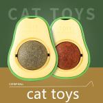Avocado Cat Mint Ball To Relieve Boredom 360 Degree Rotating