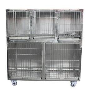 China Medical Combined Stackable Nimal Veterinary Recovery Cages,pet medical equipment factory