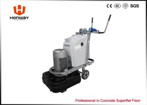 China Square Design Cement Polishing Machine , Industrial Concrete Grinder To Level Floor factory