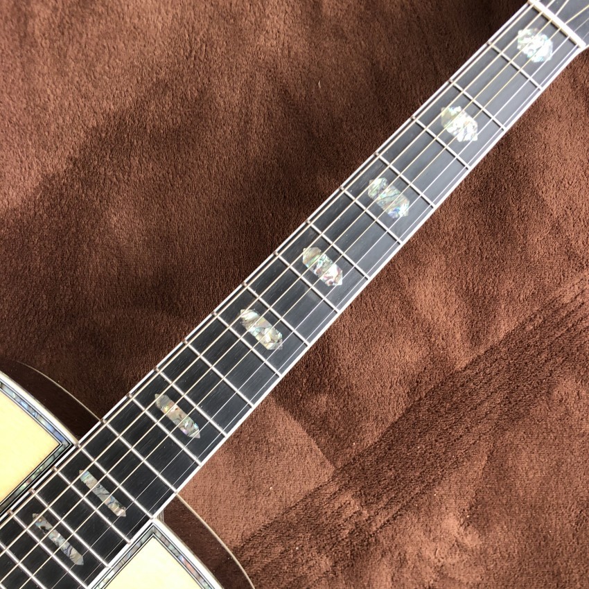 Custom AAA Solid Spruce Top Ebony Fretboard 41" Acoustic Guitar
