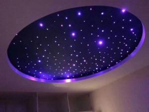 China LED Fiber Optic Star Ceiling Kit 6W RGB For Car / Room With Music Model factory