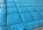 90gsm Microfiber Quilted Embossed Solid 7Dx64mm Fiber Quilts