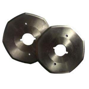 China Long Lifespan Tungsten Paper Cutting Circular Slitter Blades For Cutting Plastic factory