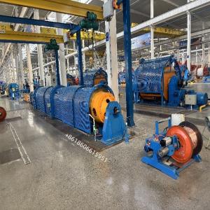 China Energy Efficiency Tubular Stranding Machine for Cable Manufacturing JGG-500/1+6 factory