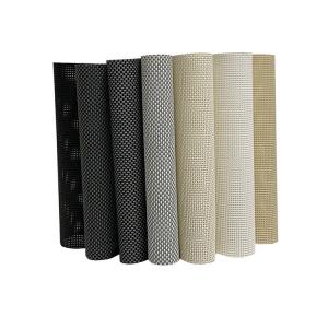 China Fiberglass And PVC Blinds Duo Solar Sunscreen Shade Fabric factory