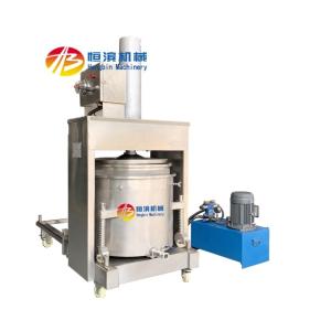 China 304 Stainless Steel Hydraulic Cold-Press Juicer for Commercial Orange Juice Production factory
