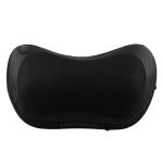 Black Color Infrared Neck Massager , Electric Neck Pillow With Springy Massage