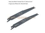 Recip Saw Blade Bimetal Flex 6" 150mm 6/12T Progressive Efficient for Wood &