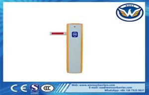 China LED Light Driveway Barrier Gates with RS485 and Orange White Housing factory