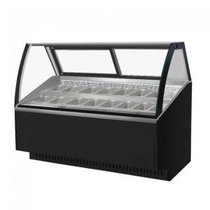 China Energy Saving Ice Cream Showcase Freezer Good Temperature Evenness factory
