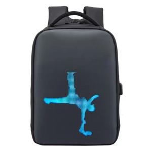 China Programmable Full Color LED Light Digital Advertising Billboard Display Bag for Outdoor in Restaurant Hotel Supplies factory