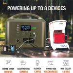 Outdoor Power Supply Lithium Ion Battery 1.5kw Portable Energy Storage