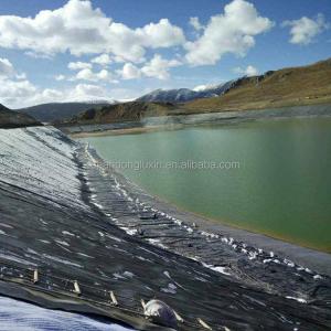 China Glossy Geomembrane Fish Farm Water Pond Liners 1mm 1.5mm for Glossy Finish Ponds factory
