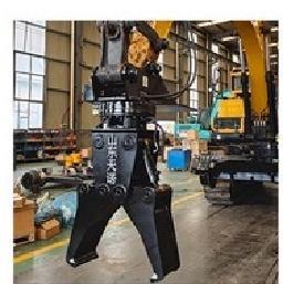 China Strong Bearing Capacity Excavator Bucket / Rail Clamp 360° Rotation Angle factory