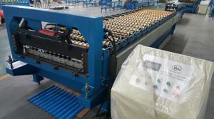 China Corrugated / Wave Roofing Sheet Roll Forming Equipment Roof Tile Cold Forming Machine Made in China factory