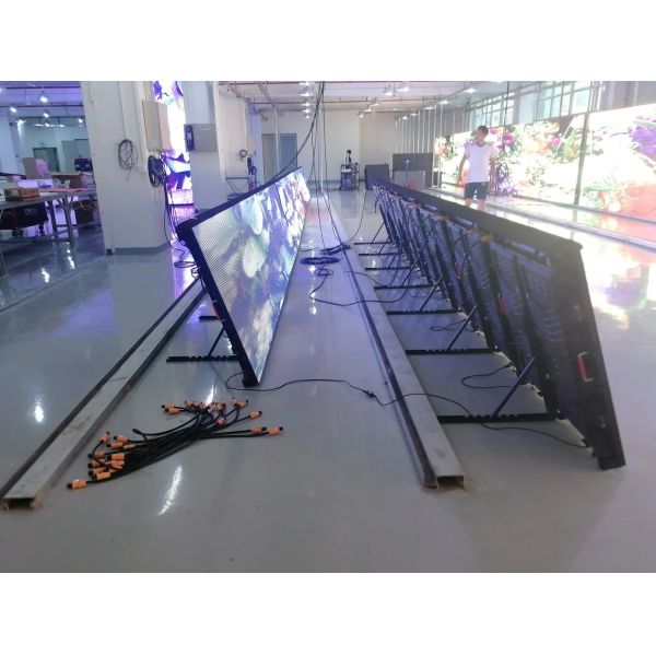 Soccer Field Peripheral Display 960x960mm cabinet Led Video Screen Rental
