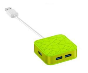 China 15 CM Cable SuperSpeed 4 In 1 USB 3.0 Hub 4 Port factory
