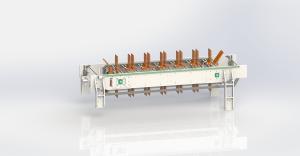 China Plc Motion 50mic Tissue Manufacturing Machine , 40packs/Min Paper Towel Machine factory