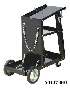 China Welding Cart 100 LBS 3 Shelves Automobile Workshop Tools Equipment factory