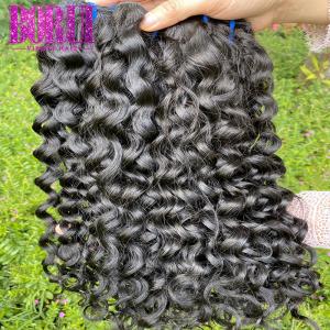China No Tangle Human Hair Weave Bundles Peruvian Virgin Water Wave Bundles Smooth factory