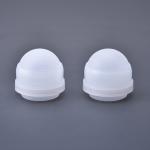 Plastic Roller Ball Inserts 25.2mm Ball Diameter White PP Various Roll Caps