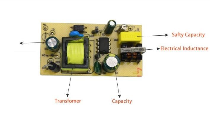 Eu Plug Universal Ac Dc Power Adapter For Cctv Camera / Wall Mount Power Supply 90~220v Input