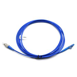 China FC-LC Single Mode Fiber Jumper Armored Fiber Optic Patch Cord factory