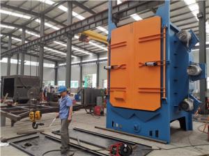 China Blast wheel Cr27% Two Hook Shot Blasting Machine for Forging Parts Cleaning factory