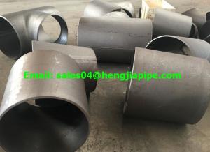 China 26inch welded equal tee 14.27mm CS A234 WPB factory