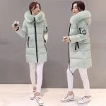 Women Winter Cotton Coat Fur Collar Jackets Fashion Blazer Winter Padded Parka
