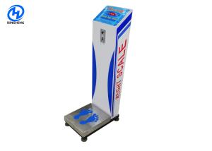 China Custom Coin Operated Luggage Scales With LED Screen AC110V - 220V 50HZ / 60HZ factory