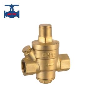 China Brass Piston Type Pressure Reducing Valve For Branch Water Pipeline factory