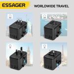 Essager 2023 Travel New Product Phone Accessories Quick Charging 3 USB-C 2 USB-A