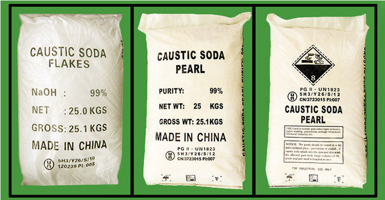 CAS 1310-73-2 Pharmaceutical Grade Sodium Hydroxide 99 % Caustic Soda Pearls