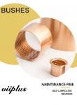 Diamond Bronze Bearings Made Of Cusn8 With Lubrication Indents Stock Standard