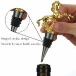 Custom Wine Bottle Stopper Metal Silicone Bottle Stoppers Die Casting
