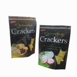 Metallized Bag For Cracker Self Standing Pouch Dried Vegetables Fruits Packaging