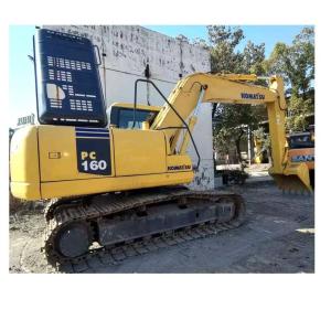 China Original Hydraulic Valve Komatsu PC160-7 16ton Excavator for Earth Moving and Digging factory