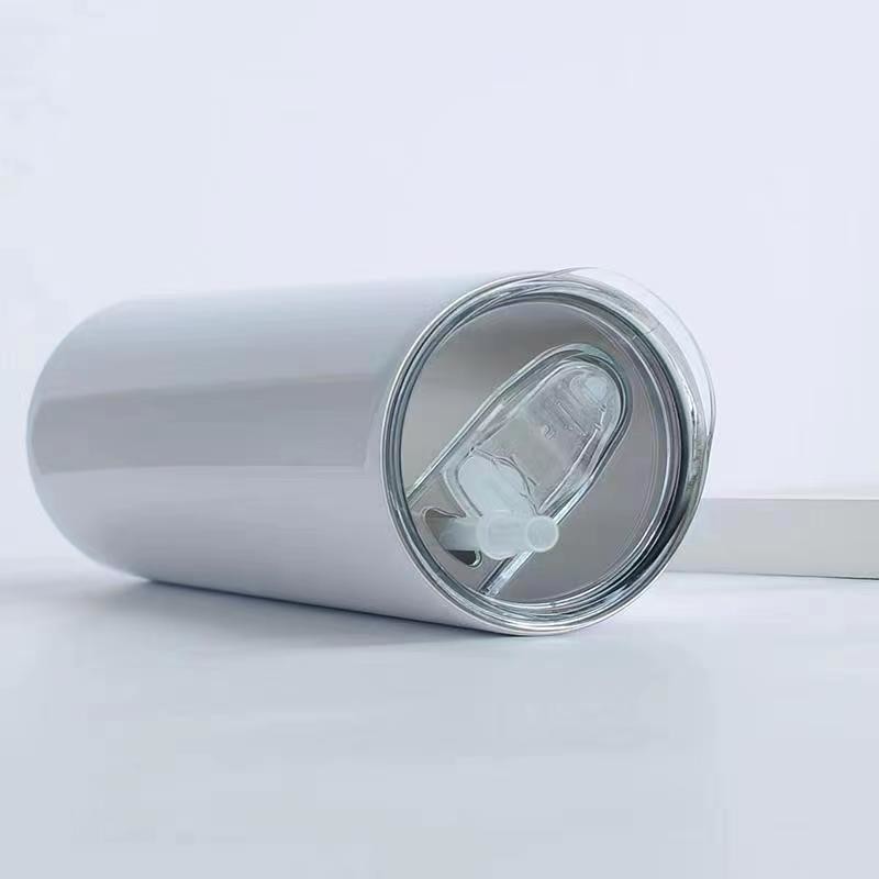 Custom Tumbler With Lid And Straw Add Your Photo Text Personalized Skinny Tumblers 20oz Stainless Steel Insulated Double Wall Coffee Cup For Hot Cold
