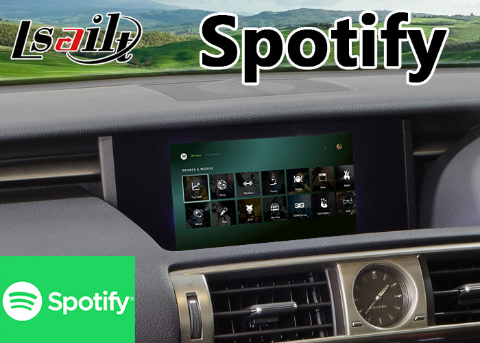 Lsailt Android Multimedia Video Interface for Lexus IS350 IS with Mouse Control 13-16 Model Carplay GPS Navigator