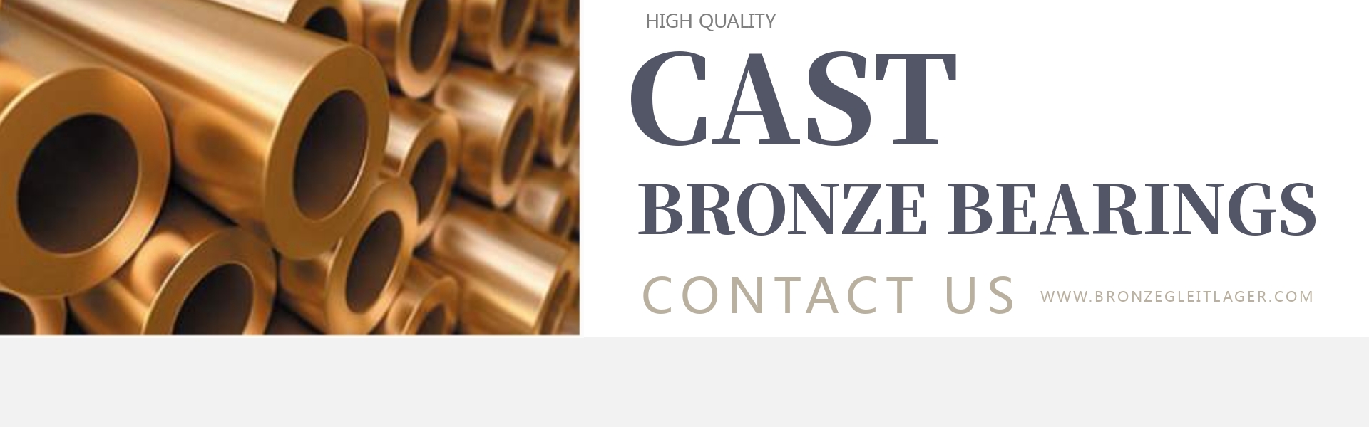 CAST BRONZE BEARINGS